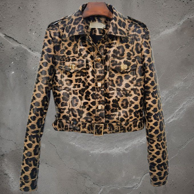 Veste Pilote Leopard