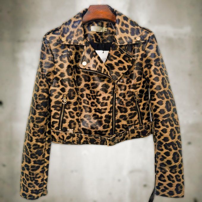 Veste Perfecto Leopard